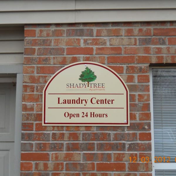 Laundry Room Center Sign