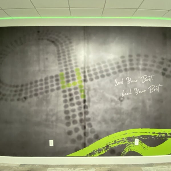 Transforming Spaces with Stunning Wall Murals: 4EverYoung Spa in Falls Church