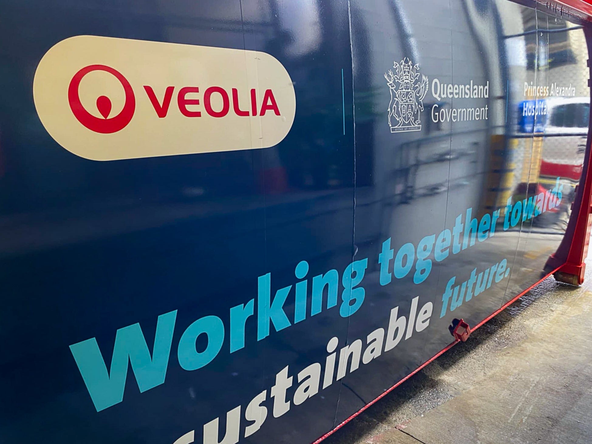 Industrial Meets Design: Transforming Waste Compactors for Princess Alexandra Hospital