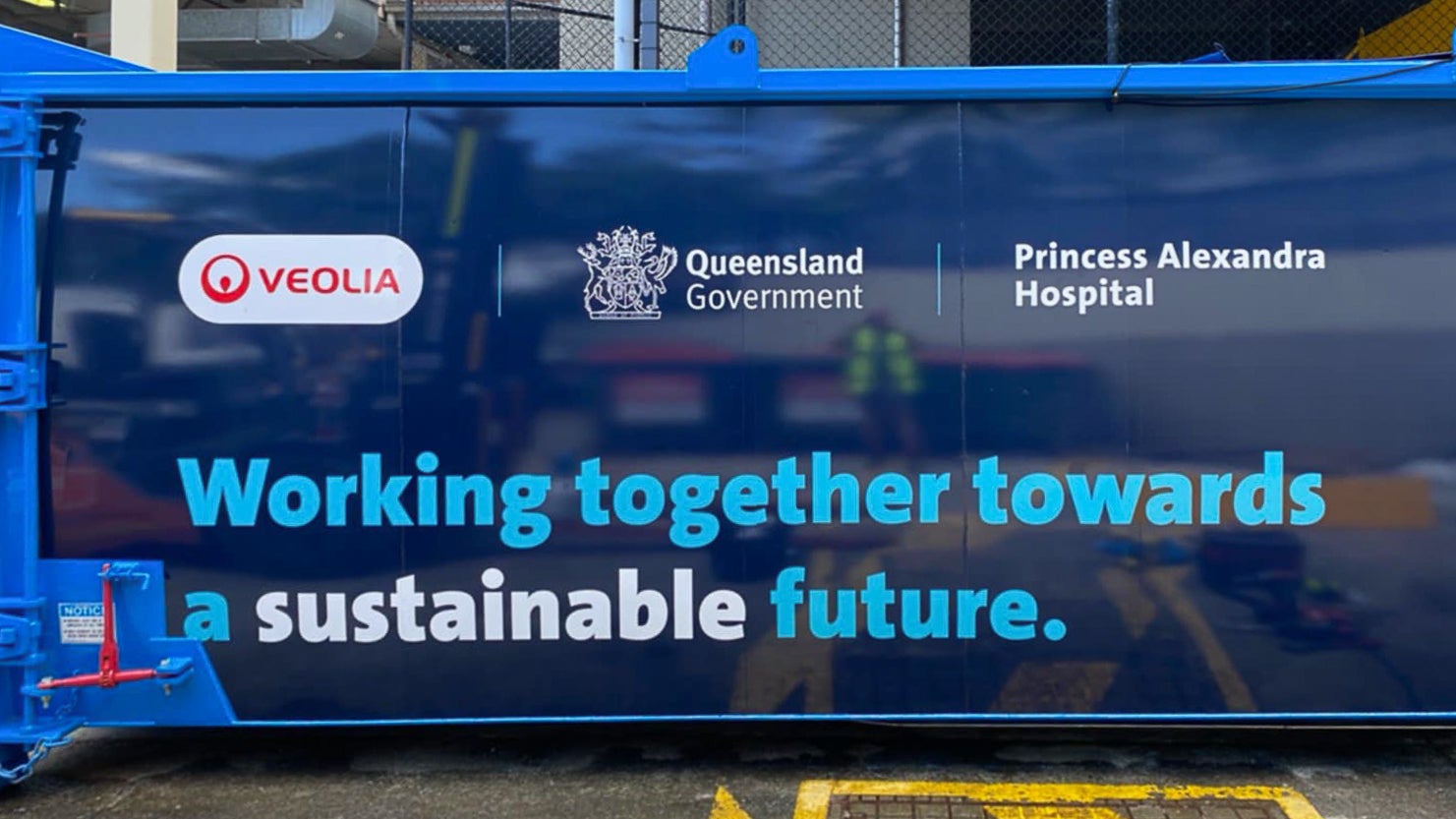 Industrial Meets Design: Transforming Waste Compactors for Princess Alexandra Hospital