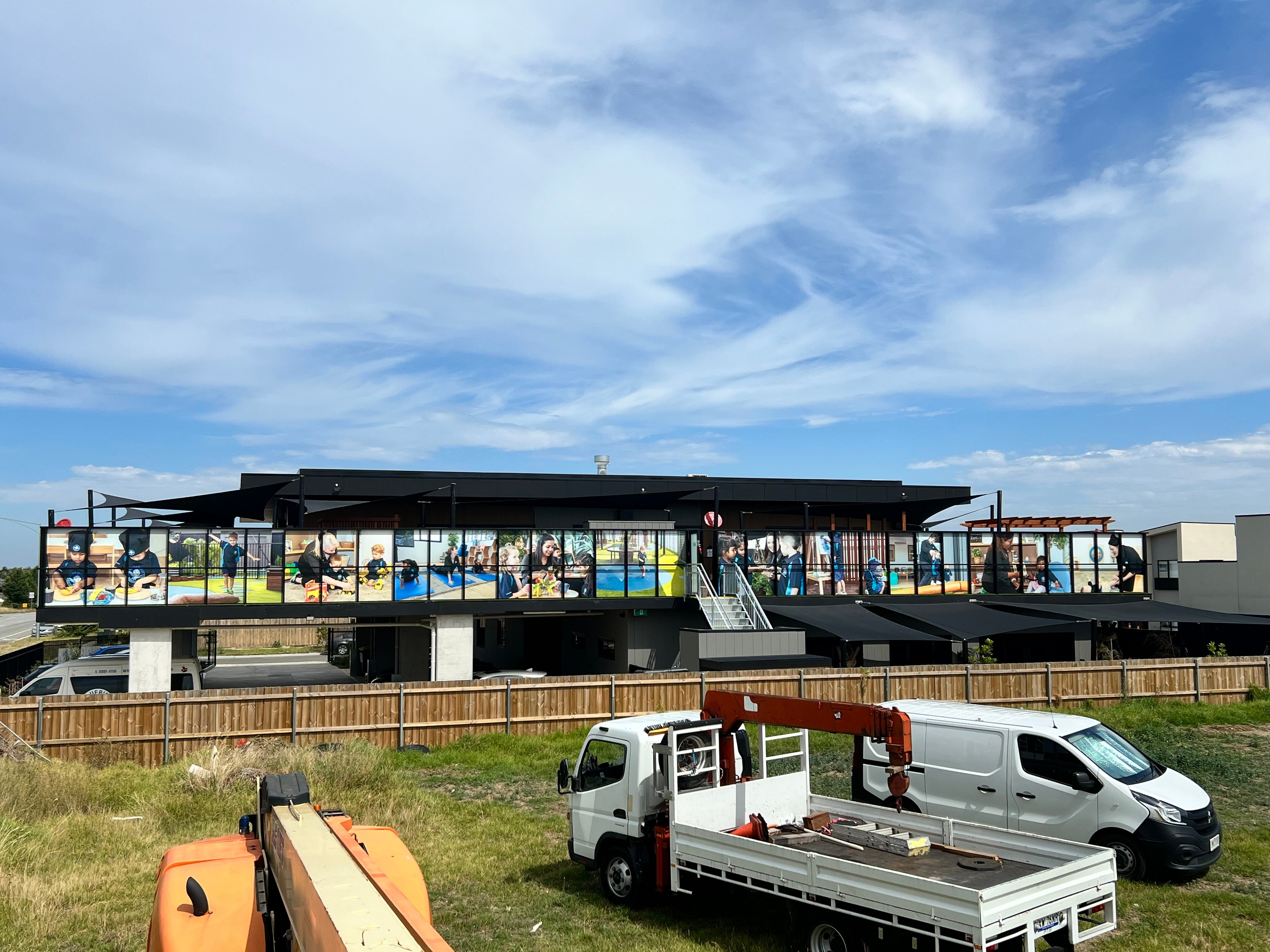 Window Graphics - Bluebird Kindergarten