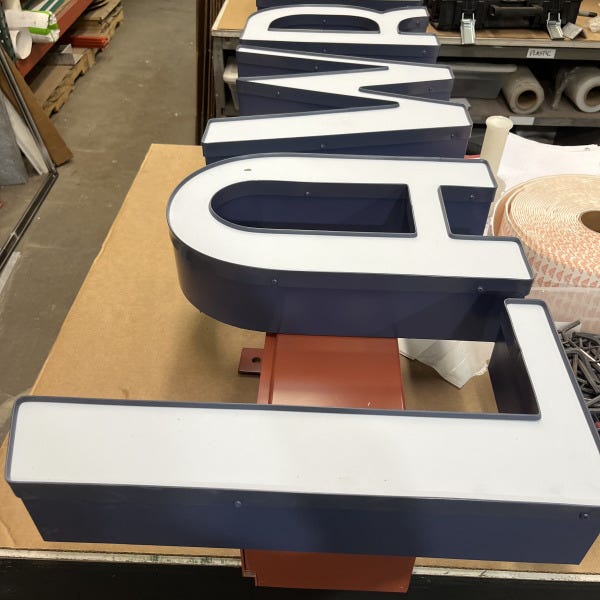 Lawrence Hall_Channel Letters