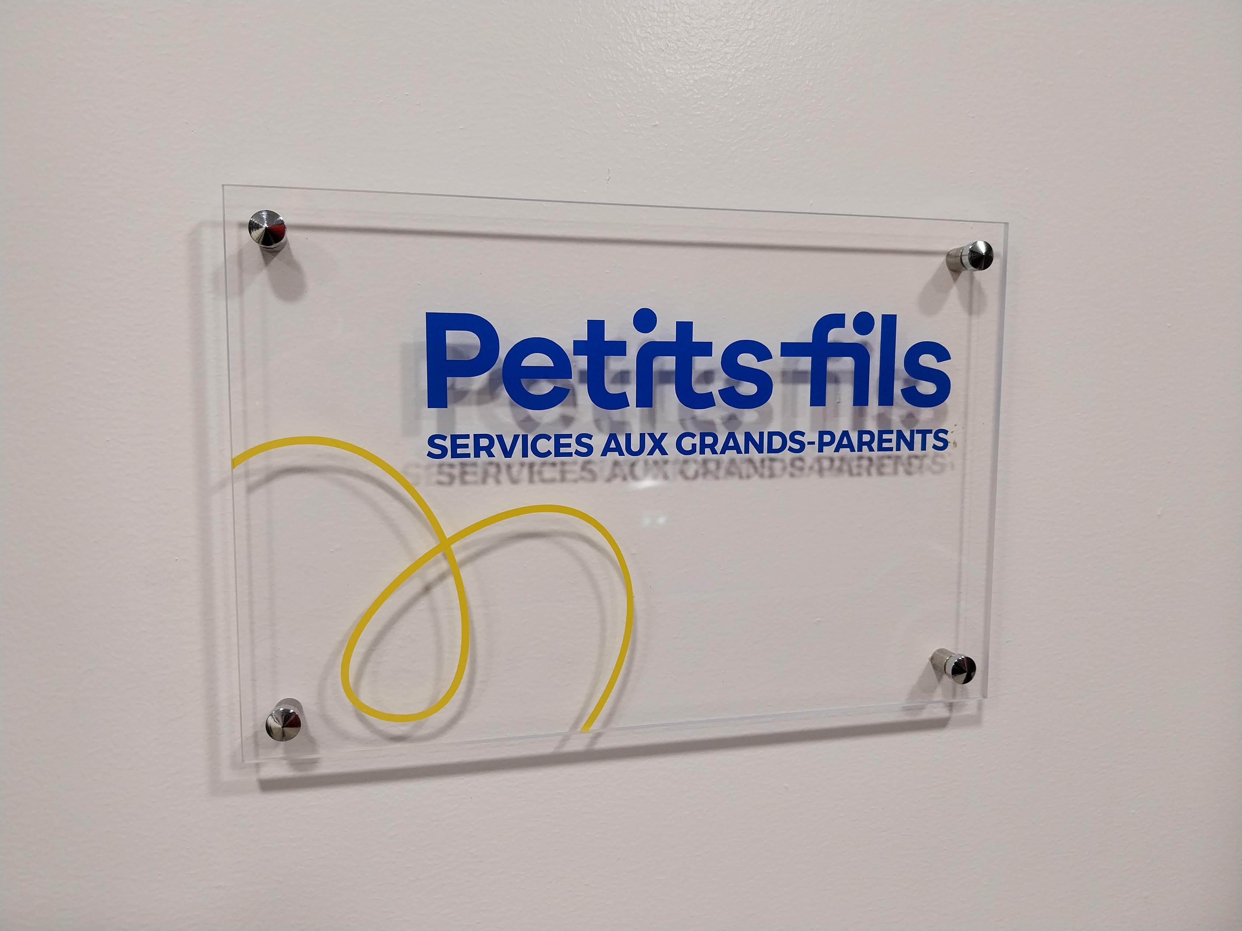 Marquage de Vitres et Signalétique pour Petits Fils sur Le Mans