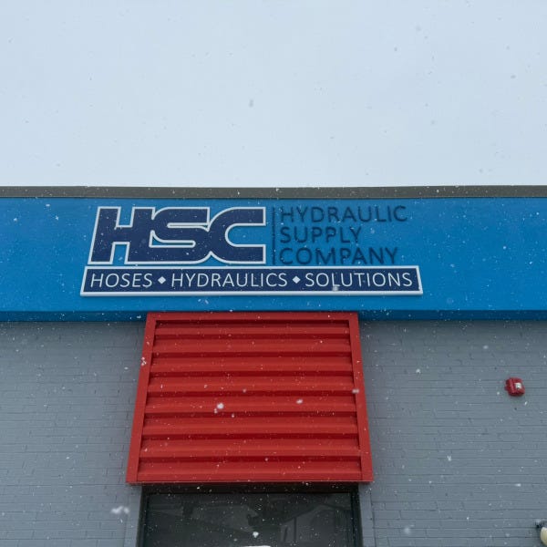 Illuminated Light Box Sign