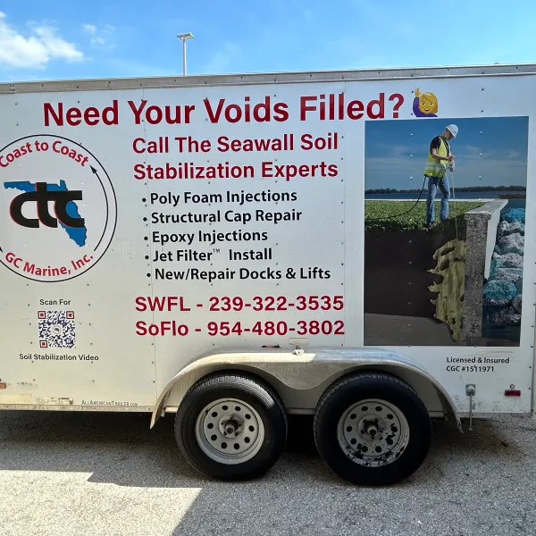 G.C. Marine Inc Trailer Decals