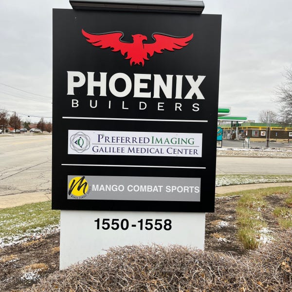 Preferred Imaging Dibond Monument Panel Side 1