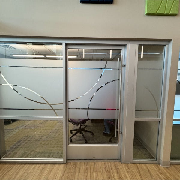 ELGA Credit Union - Office Etched Vinyl