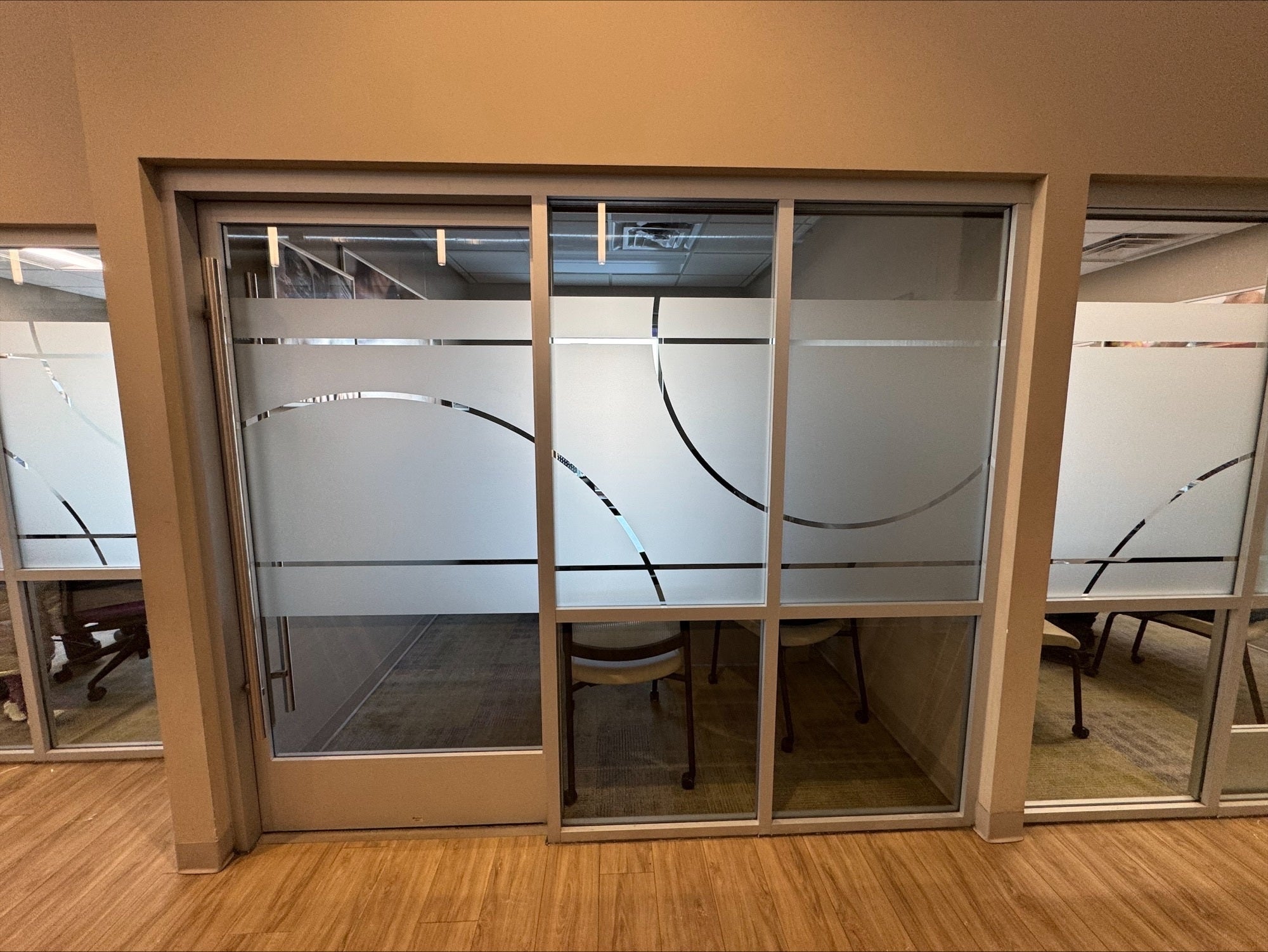ELGA Credit Union - Office Etched Vinyl