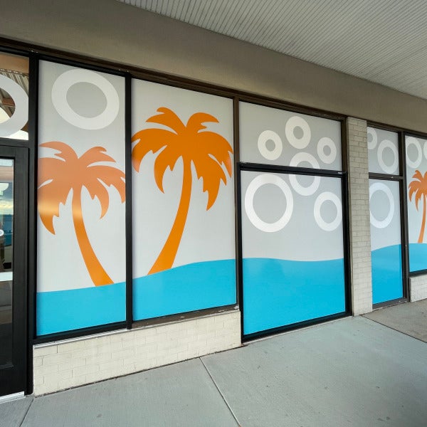 Swimming into Timonium with eye catching graphics!