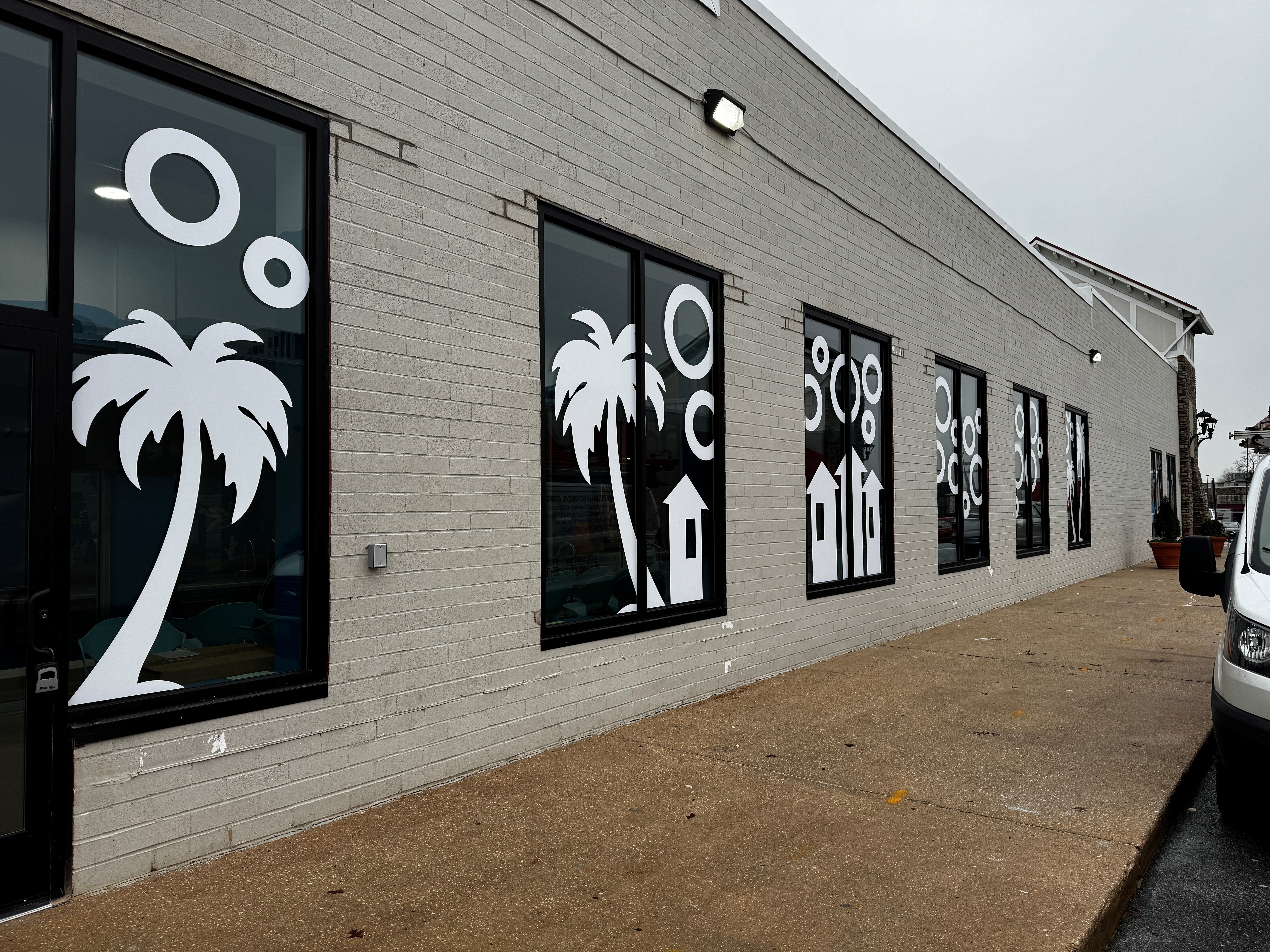 Swimming into Timonium with eye catching graphics!