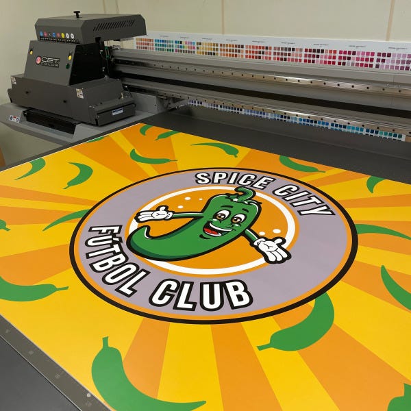 Spice City FC Foamcore Poster