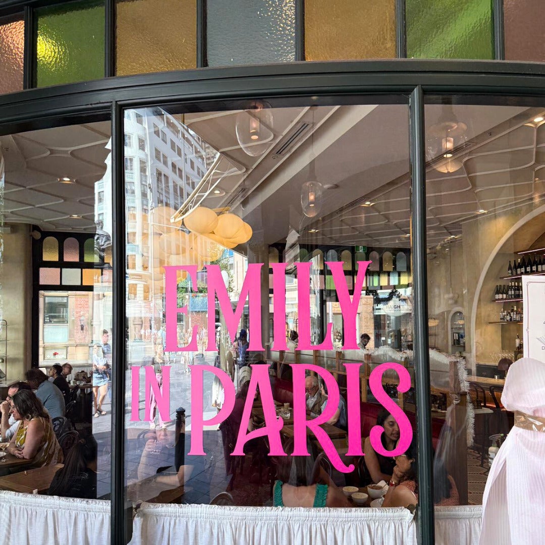 Emily in Paris X Manon Brasserie Collab | Signarama North Sydney