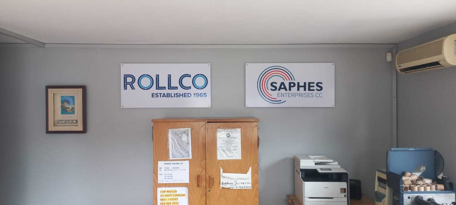  Signarama Pretoria Central: Proud Projects at Saphes & Rollco! 