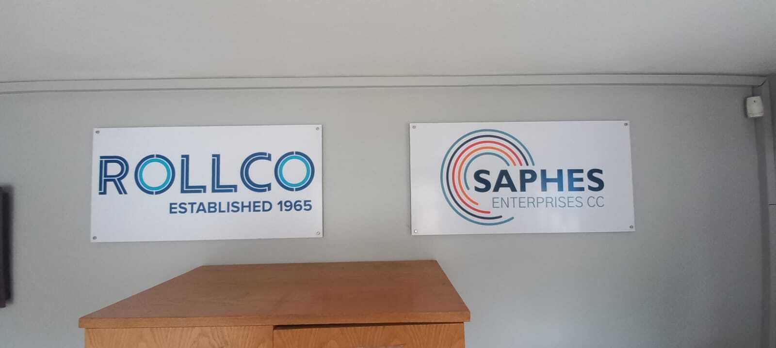  Signarama Pretoria Central: Proud Projects at Saphes & Rollco! 