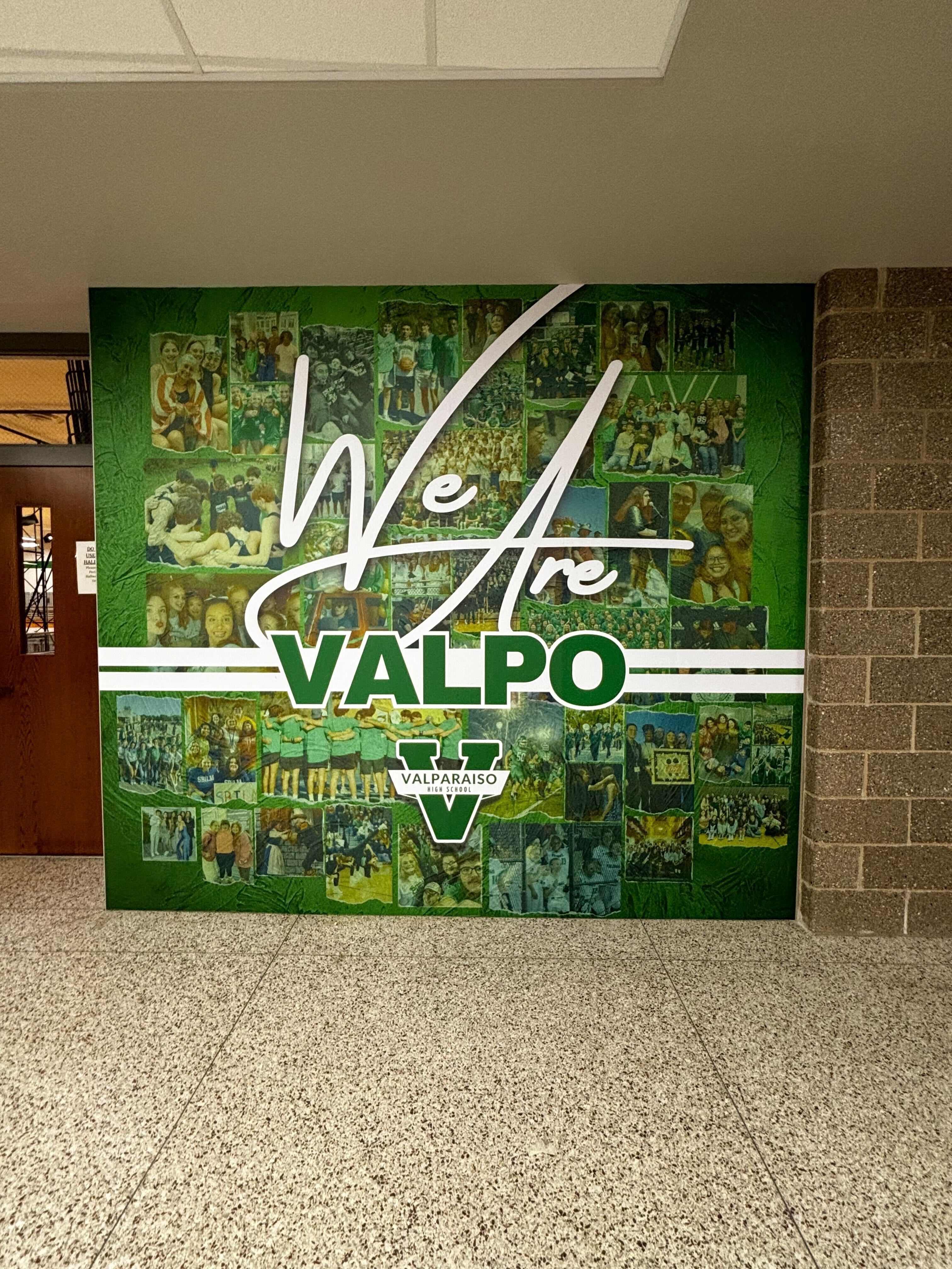 Valparaiso High School Wall Mural