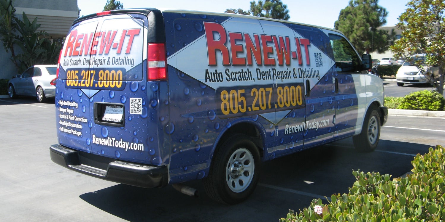 Perforated Car Window Decals