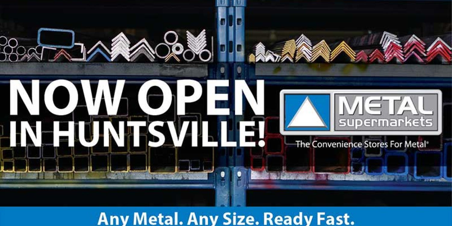 Metal Supermarkets Unveils Cutting-Edge Location in Huntsville, Alabama, Ready to Revolutionize Metal Supply Landscape Metal Supermarkets Unveils Cutting-Edge Location in Huntsville, Alabama, Ready to Revolutionize Metal Supply Landscape