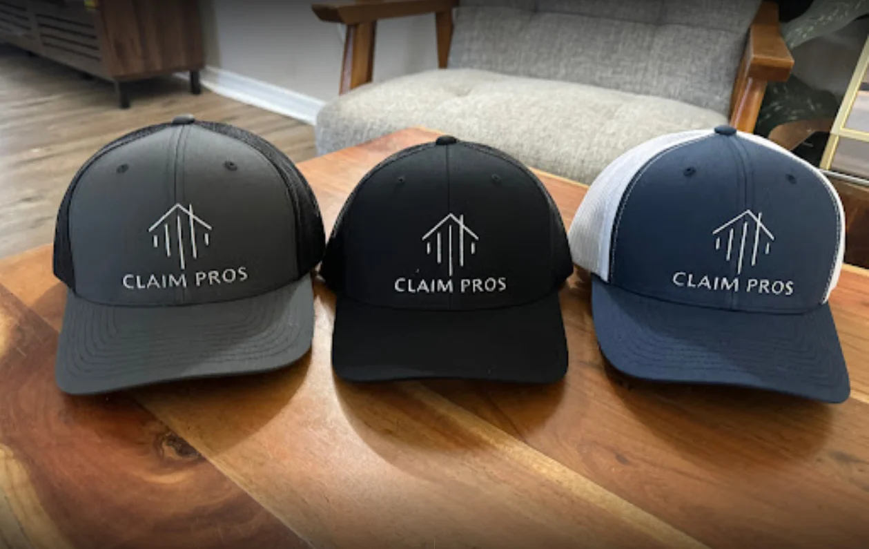 High-Quality Embroidered Hats for Claim Pros