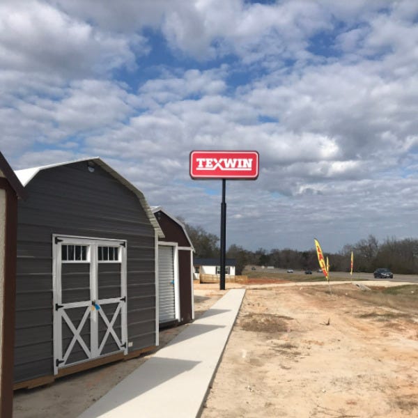 Texwin Pole Sign