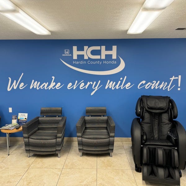 Dimenisional Letters & Wall Graphics for Hardin County Honda