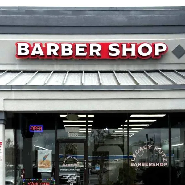 Legacy Kutz Barber Shop Channel Letters