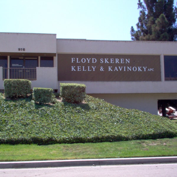 Custom monument sign for Floyd Skeren Kelly & Kavinoky by Signarama