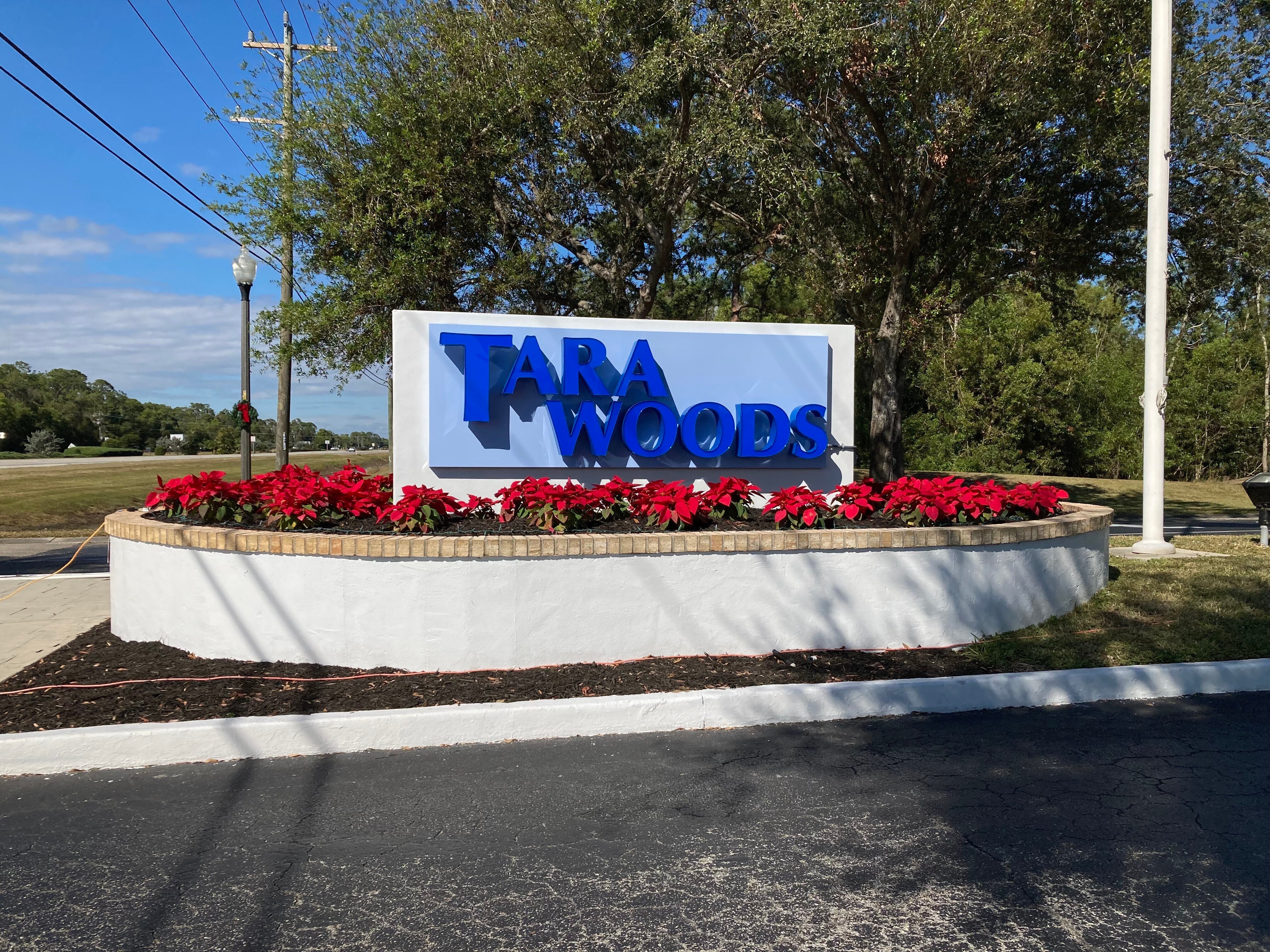 An Array of Updated Monument Signs at Tara Woods Provides Upgraded Community Aesthetic
