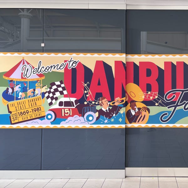 Danbury Fair Mall Wall Graphics