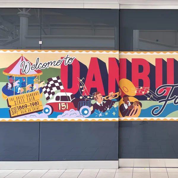 Danbury Fair Mall Wall Graphics