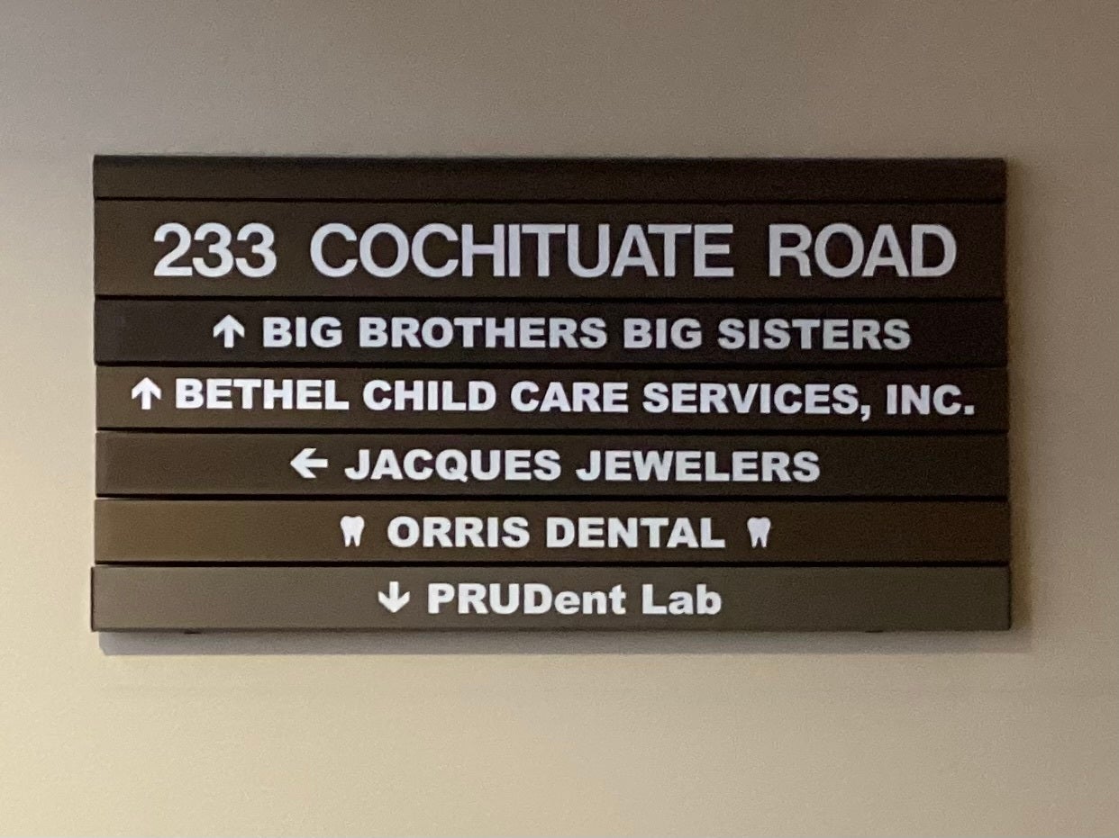 Pylon Sign Faces, Window Graphics, Directory Update - Bethel Child Care Services (Framingham, MA)