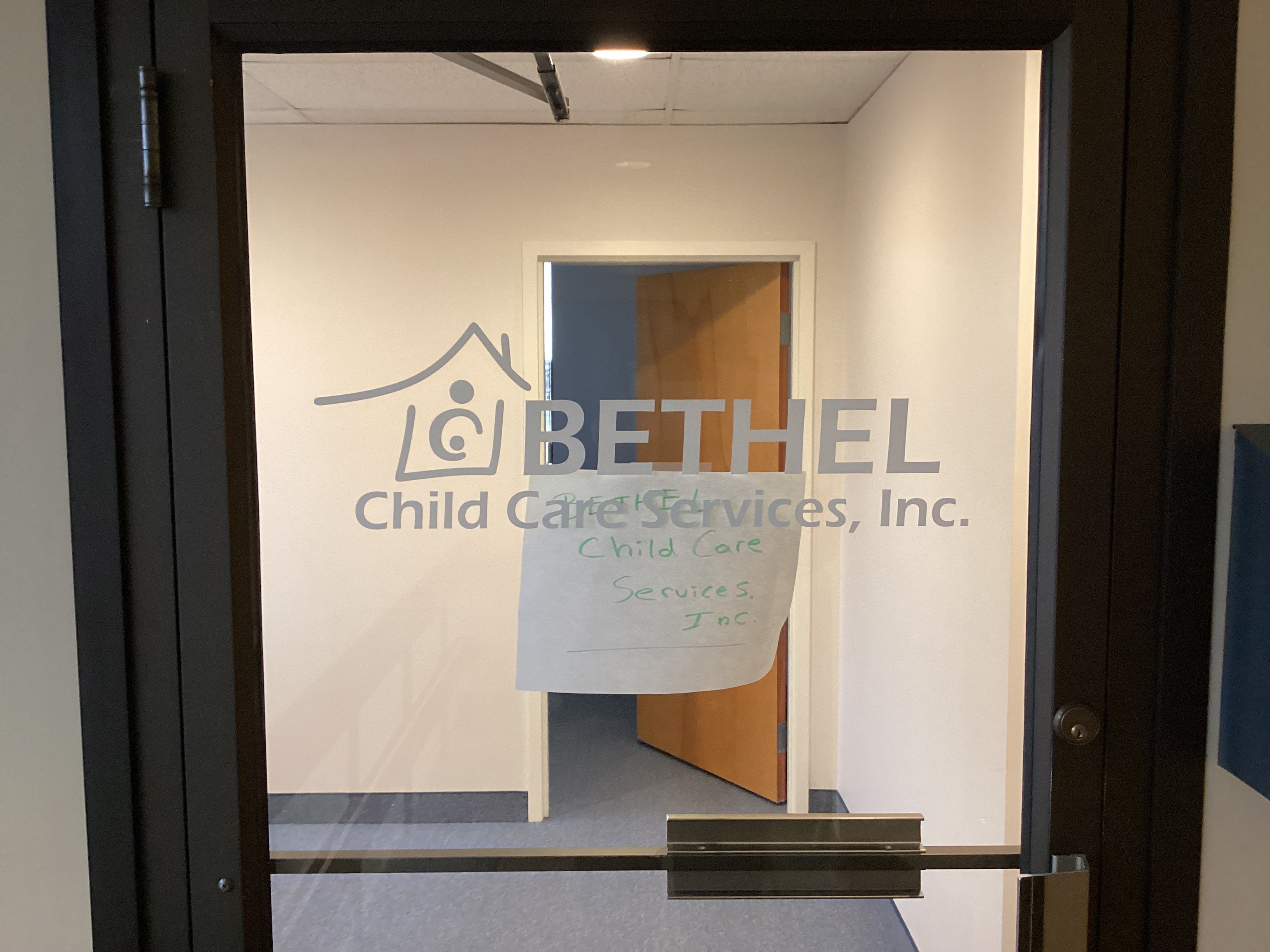 Pylon Sign Faces, Window Graphics, Directory Update - Bethel Child Care Services (Framingham, MA)