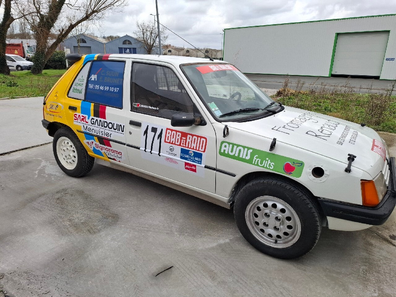 Flocage véhicule pour le Bab el Raid 2025