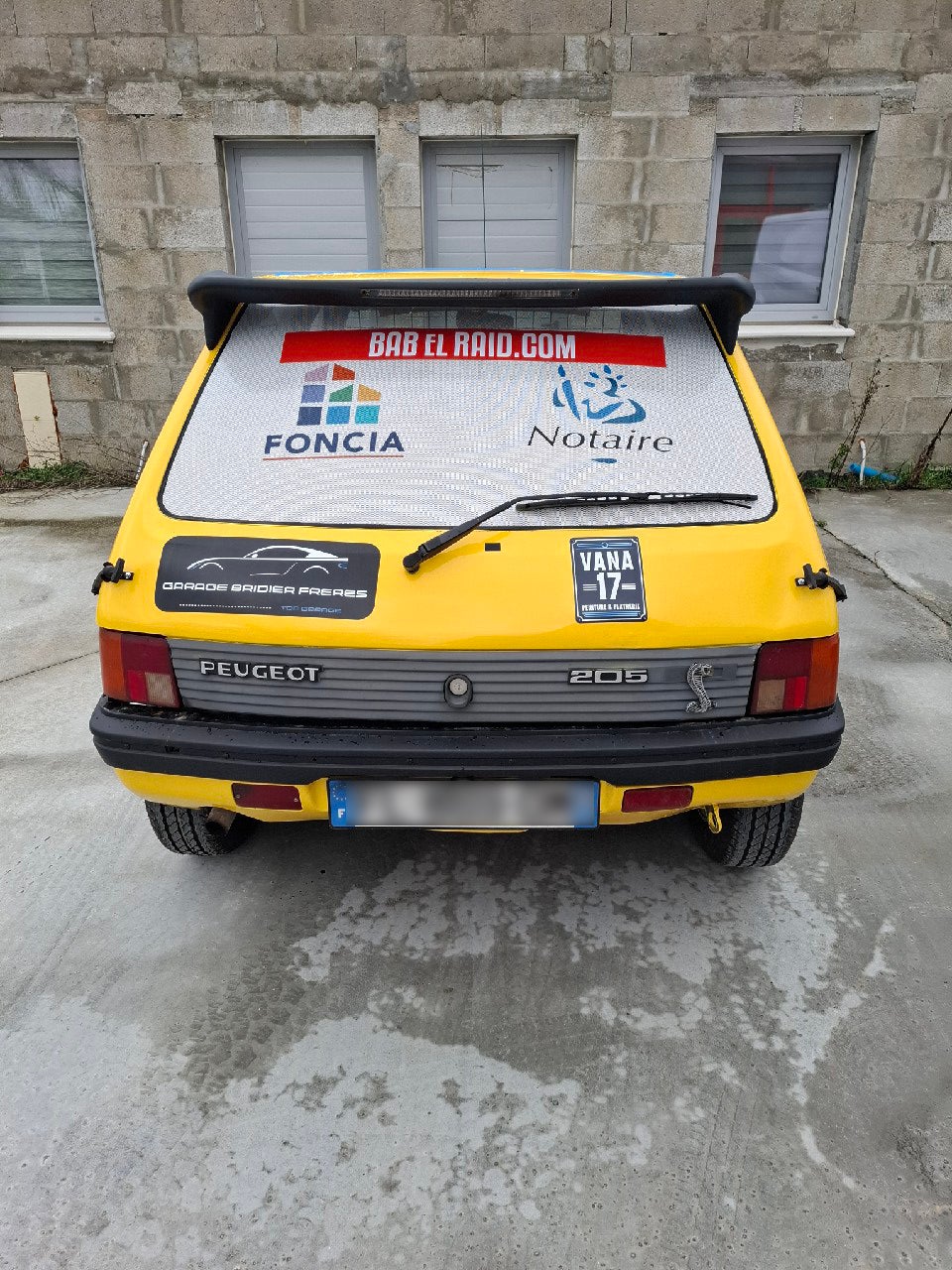 Flocage véhicule pour le Bab el Raid 2025