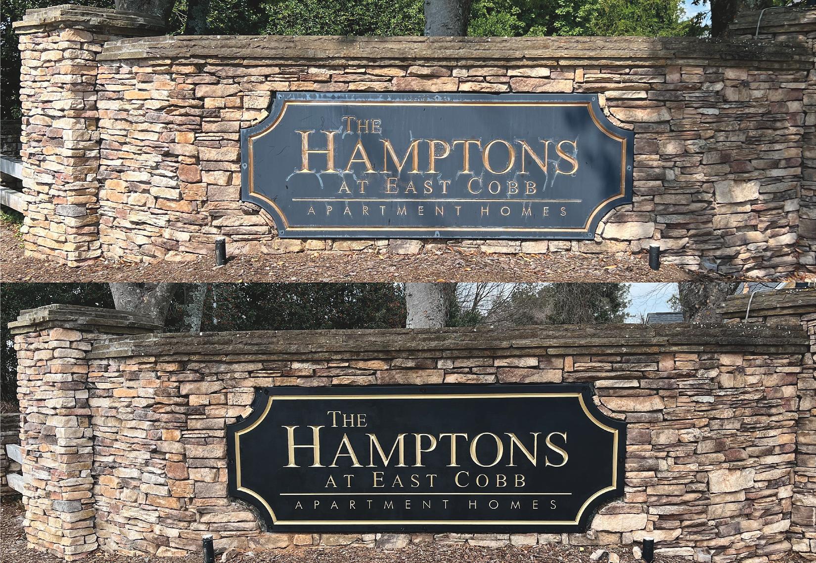 Sometimes a sign just needs a little TLC!