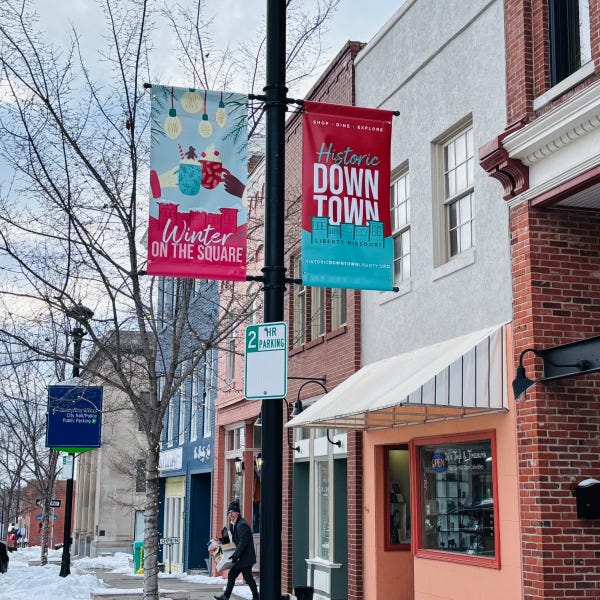 Liberty Pole Banners with Signarama Liberty