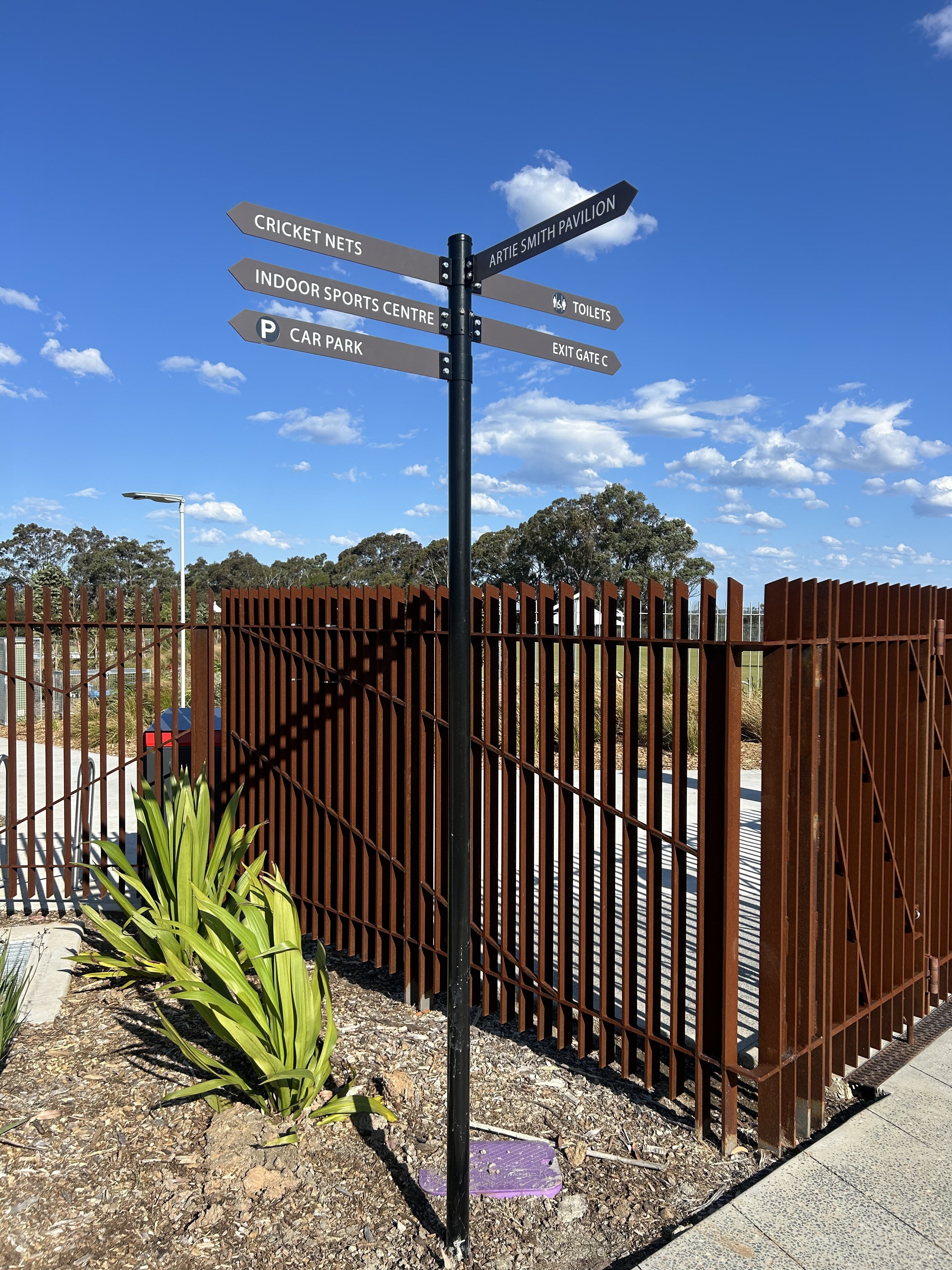 Directional & Way-finding signage Wollongong
