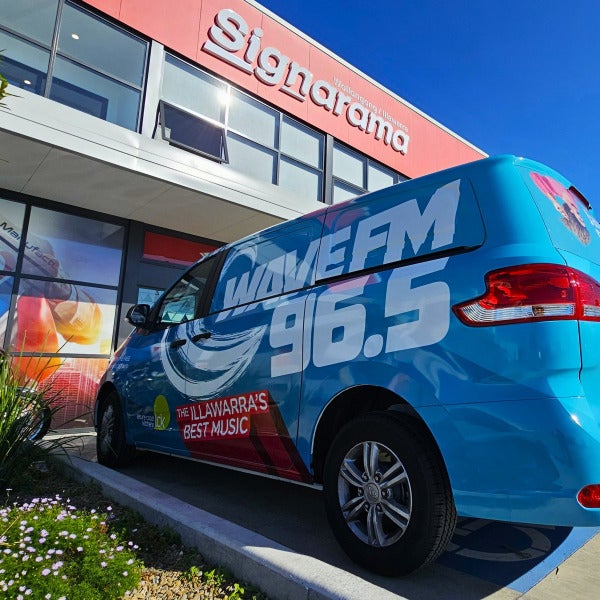 Wave Fm Wrap - Signarama, the illawarra's best car wrapping sign shop