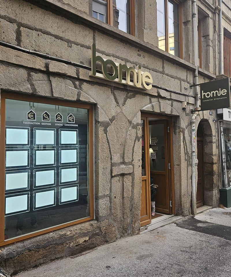 Réalisation pour HOMIE