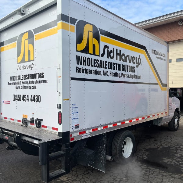 Sid Harvey box truck Vehicle Graphics