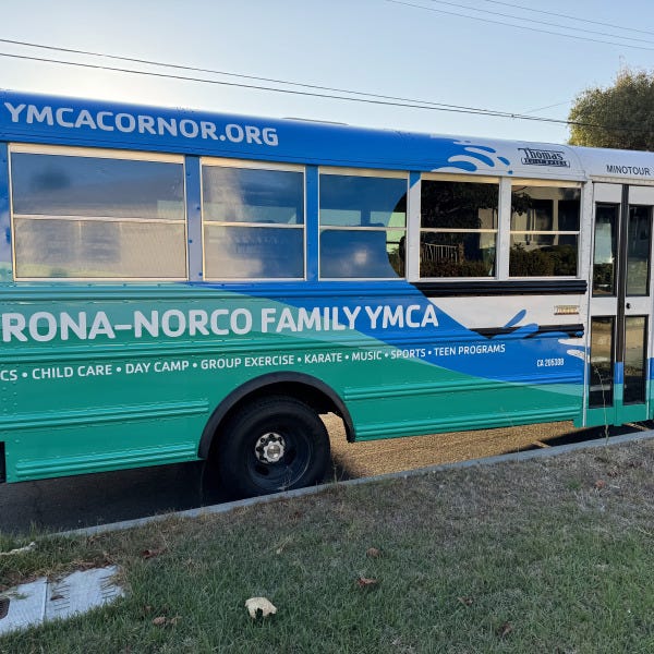 YMCA Bus Wrap