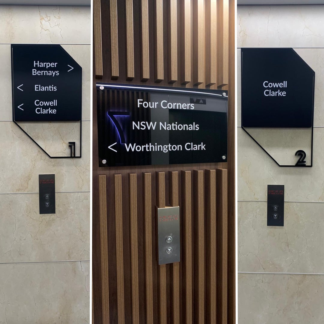 Our Recent Projects | Window & Wall Graphics, Directory Boards