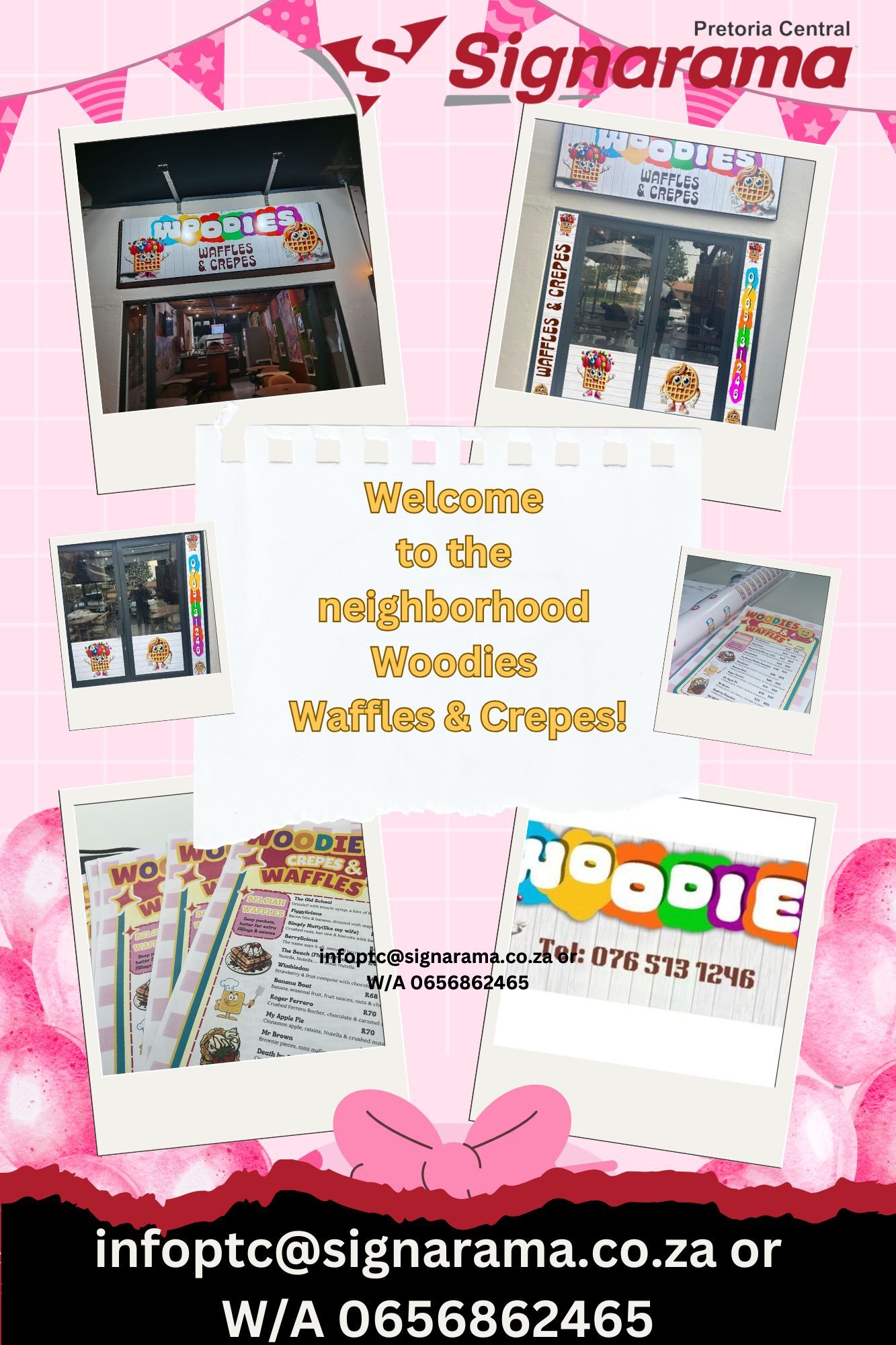 Welcome Woodies Waffles & Crepes!