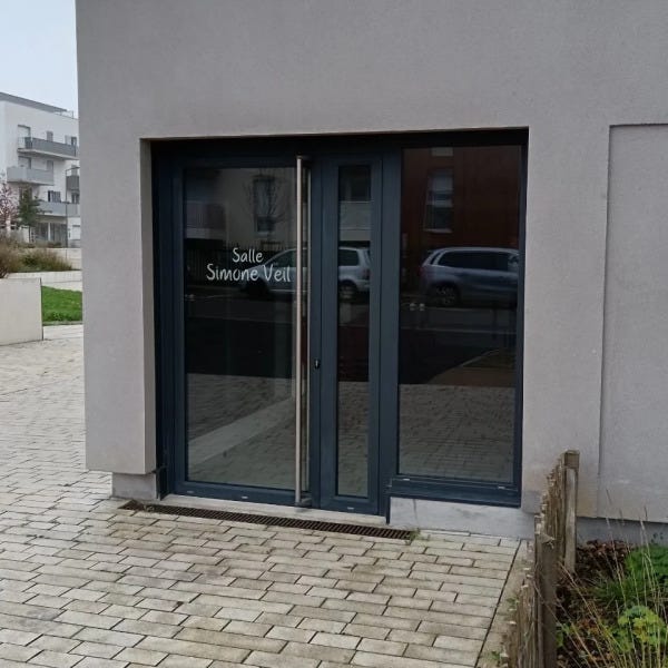 Vitrophanie salle ville - Tours Nord