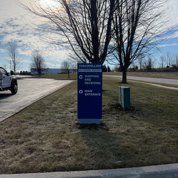 Wayfinding Sign - Haumiller