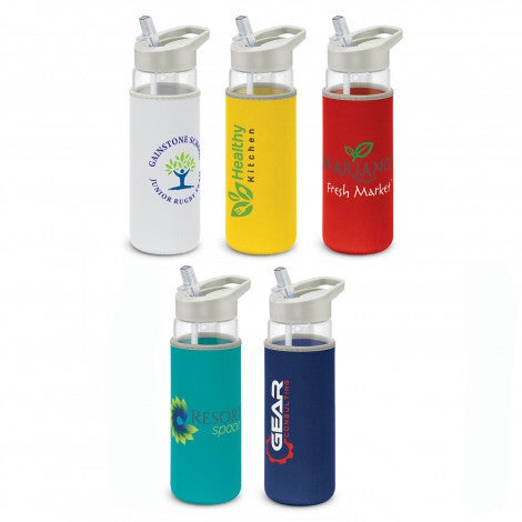 Elixir Glass Bottle - Neoprene Sleeve