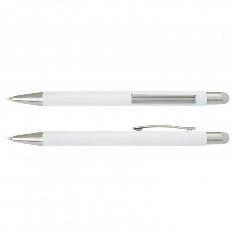 Lancer Stylus Pen - White Barrel