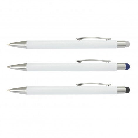Lancer Stylus Pen - White Barrel