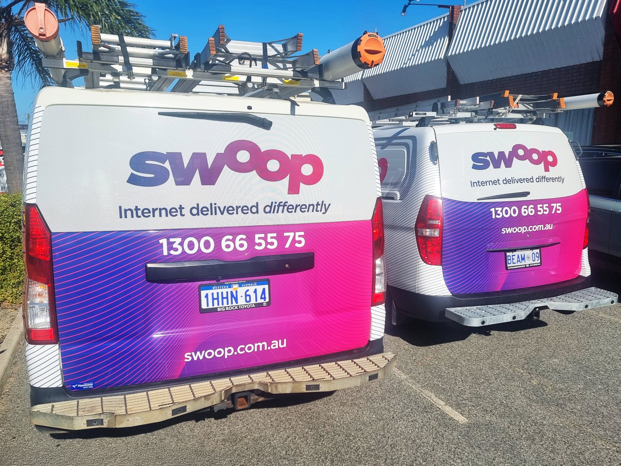 Swoop Vehicle Fleet Signage