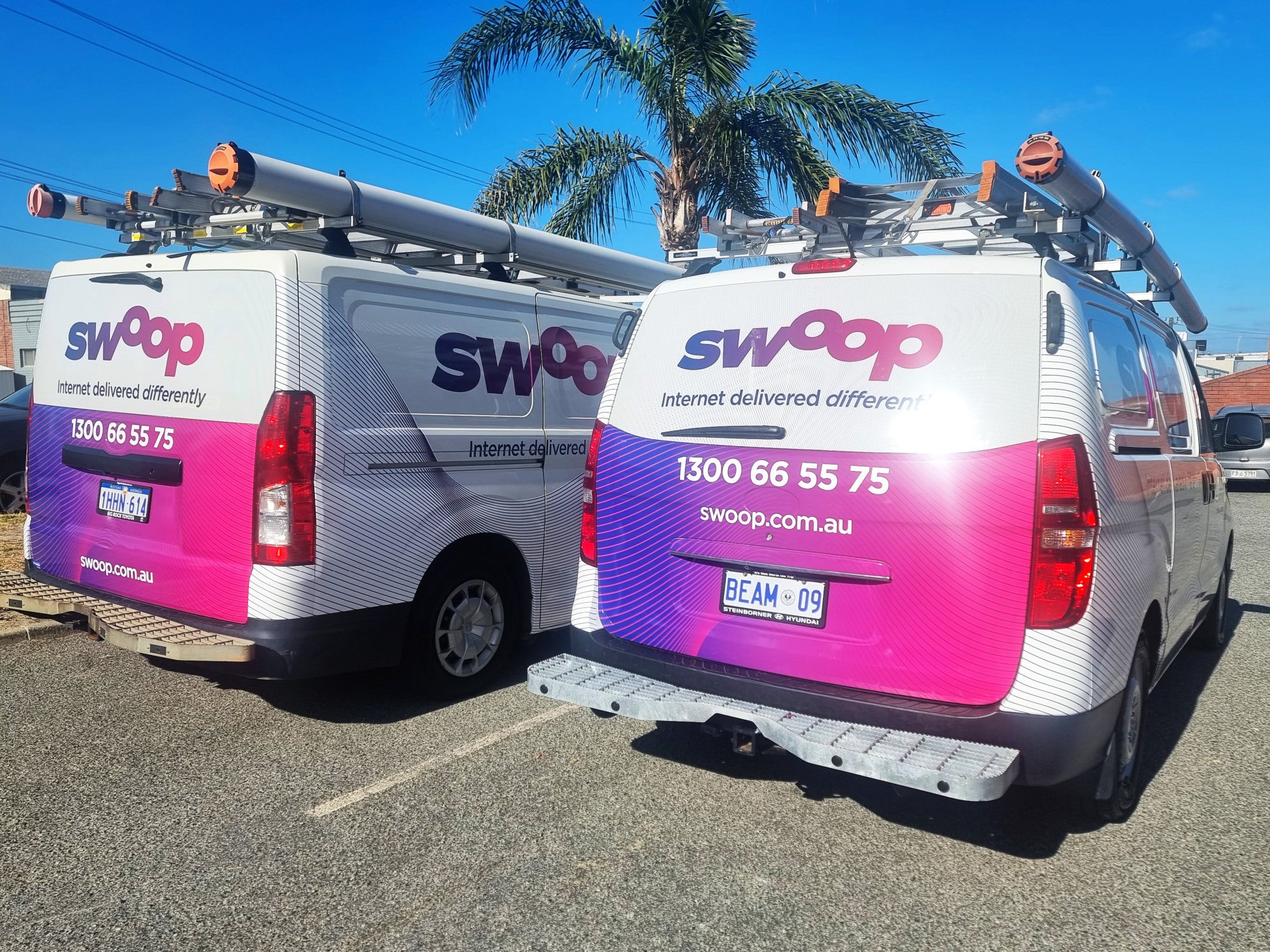 Swoop Vehicle Fleet Signage