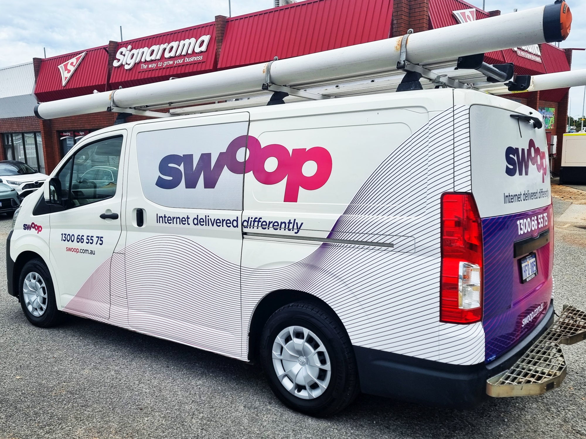 Swoop Vehicle Fleet Signage